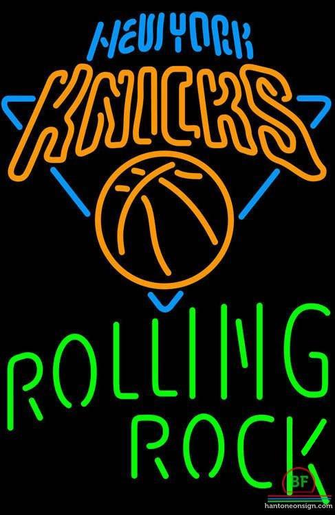 Custom Rolling Rock New York Knicks Neon Sign NBA Teams Neon Light