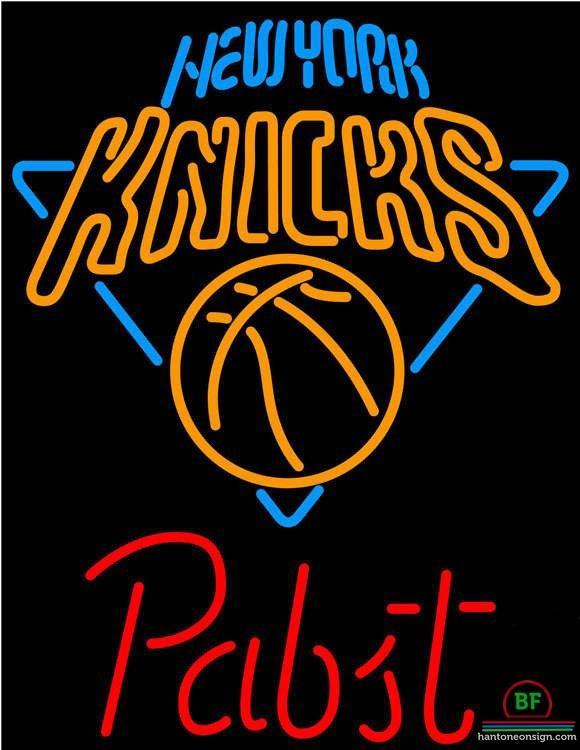 Custom Pabst Blue Ribbon New York Knicks Neon Sign NBA Teams Neon Light