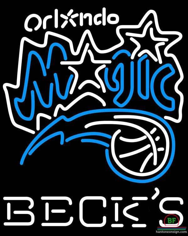 Custom Becks Orlando Magic Neon Sign NBA Teams Neon Light