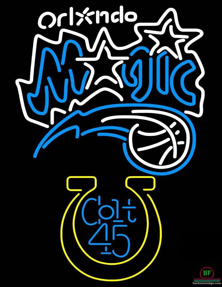 Custom Colt 45 Orlando Magic Neon Sign NBA Teams Neon Light