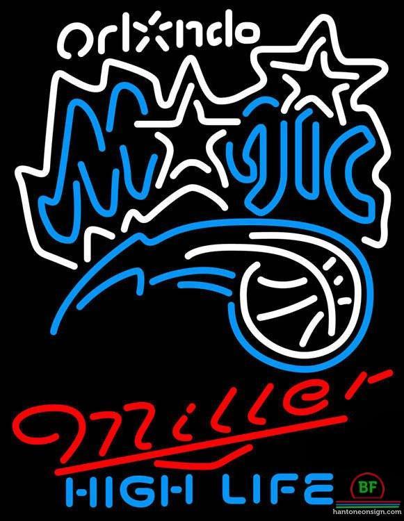 Custom Miller High Life Orlando Magic Neon Sign NBA Teams Neon Light