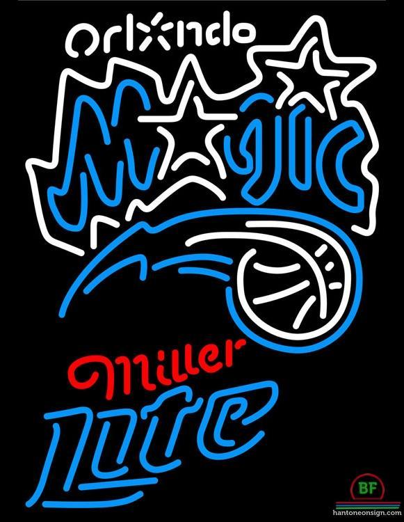 Custom Miller Lite Orlando Magic Neon Sign NBA Teams Neon Light