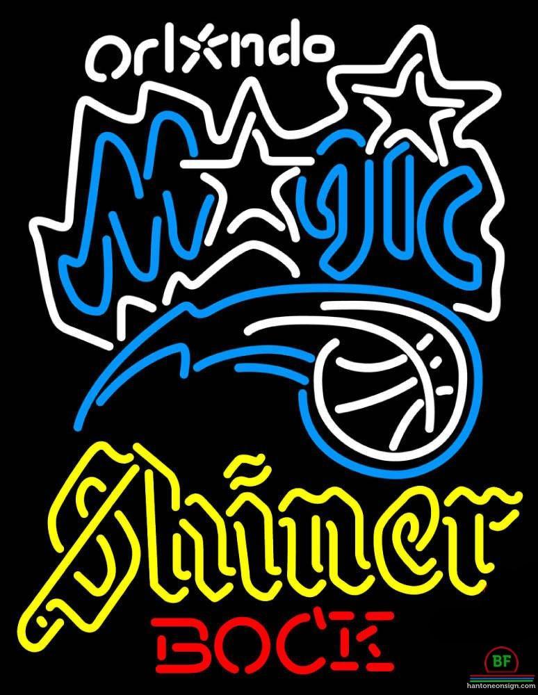 Custom Shiner Bock Orlando Magic Neon Sign NBA Teams Neon Light