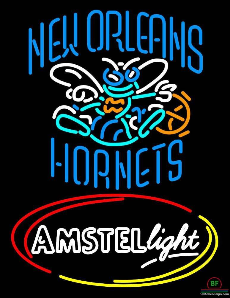 Custom Amstel Light Orleans Hornets Neon Sign NBA Teams Neon Light