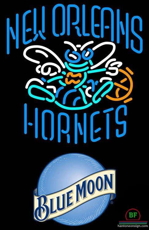 Custom Blue Moon Orleans Hornets Neon Sign NBA Teams Neon Light