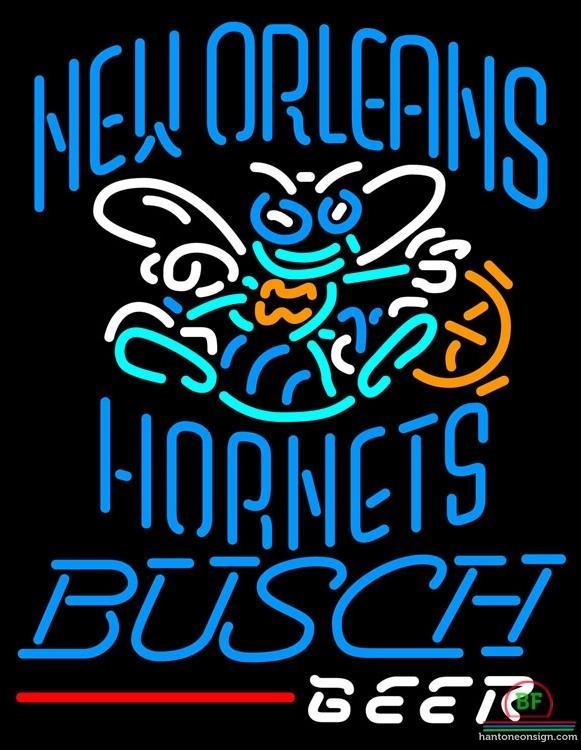 Custom Busch Beer Orleans Hornets Neon Sign NBA Teams Neon Light