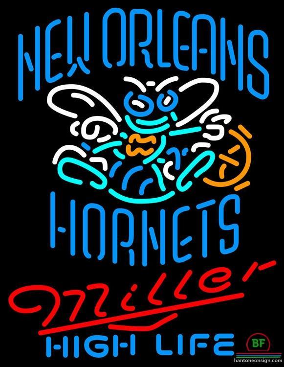 Custom Miller High Life Orleans Hornets Neon Sign NBA Teams Neon Light
