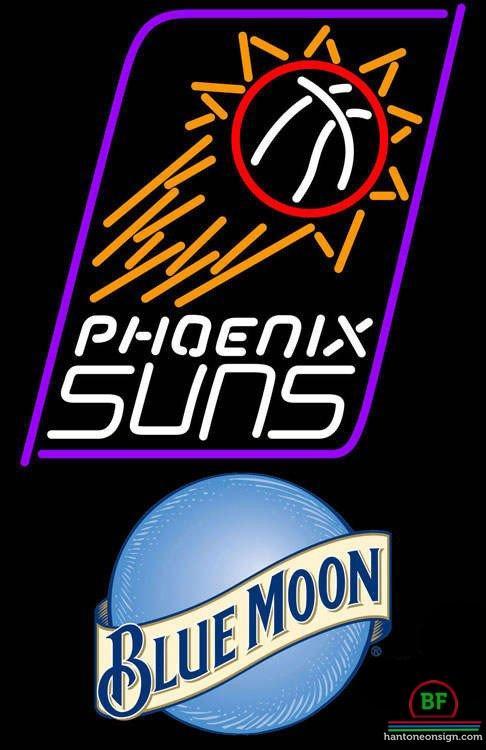 Custom Blue Moon Phoenix Suns Neon Sign NBA Teams Neon Light