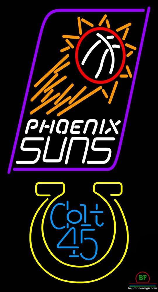 Custom Colt 45 Phoenix Suns Neon Sign NBA Teams Neon Light