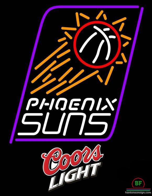 Custom Coors Light Phoenix Suns Neon Sign NBA Teams Neon Light