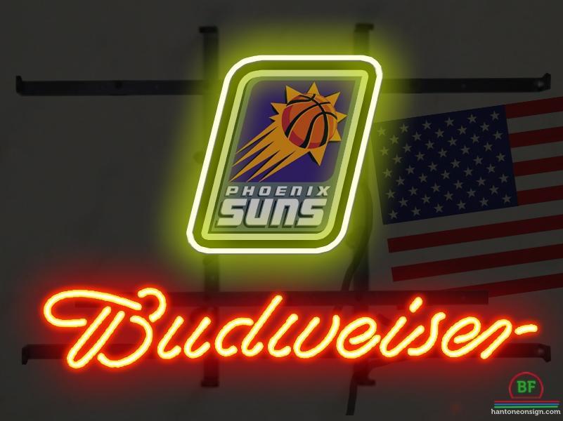 Custom Budweiser Phoenix Suns Neon Sign NBA Teams Neon Light