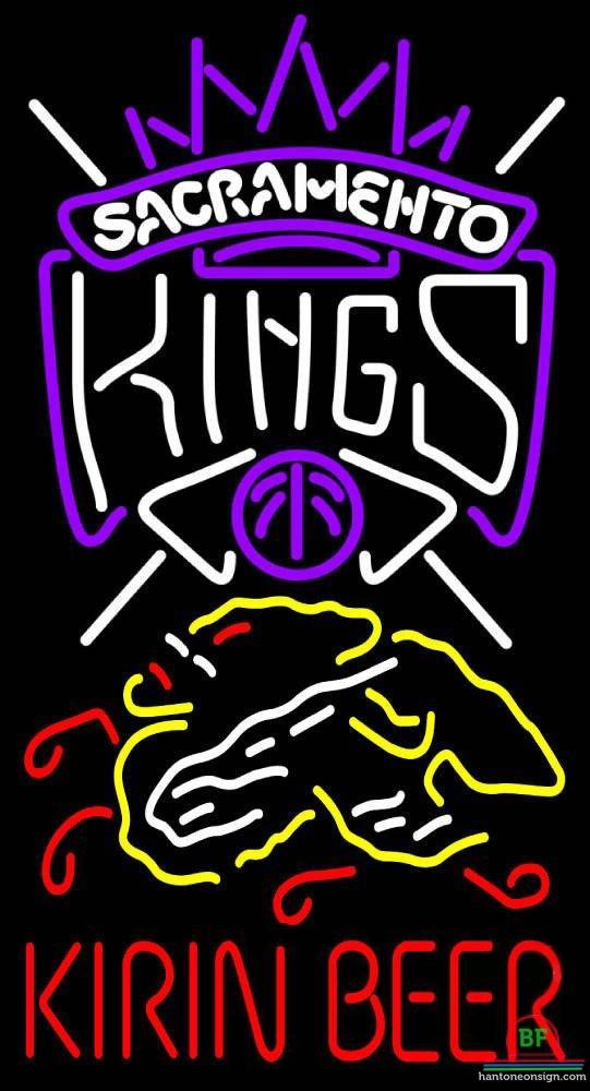 Custom Kirin Beer Sacramento Kings Neon Sign NBA Teams Neon Light
