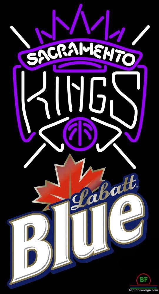 Custom Labatt Blue Sacramento Kings Neon Sign NBA Teams Neon Light