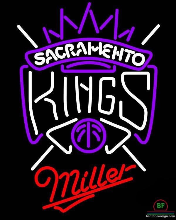 Custom Miller Sacramento Kings Neon Sign NBA Teams Neon Light