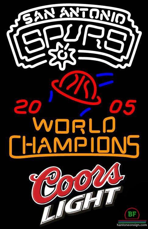 Custom Coors Light San Antonio Spurs Neon Sign NBA Teams Neon Light