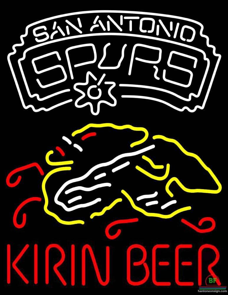 Custom Kirin Beer San Antonio Spurs Neon Sign NBA Teams Neon Light