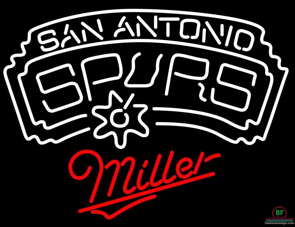Custom Miller San Antonio Spurs Neon Sign NBA Teams Neon Light