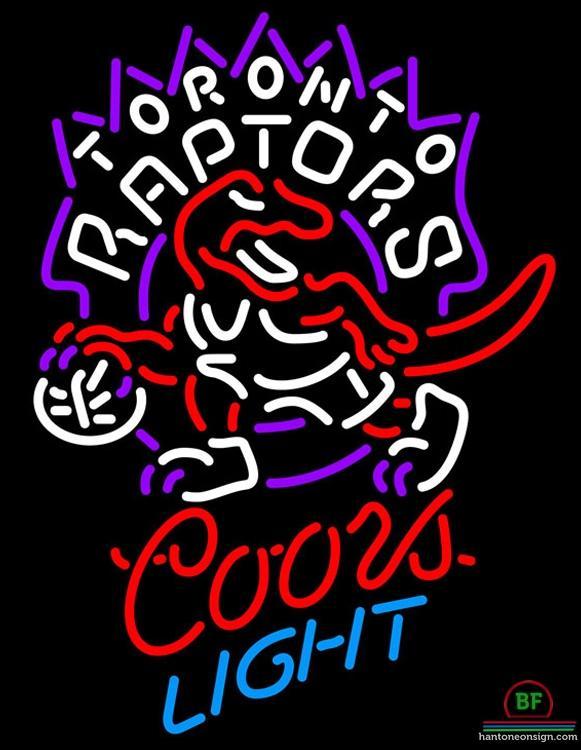 Custom Coors Light Toronto Raptors Neon Sign NBA Teams Neon Light