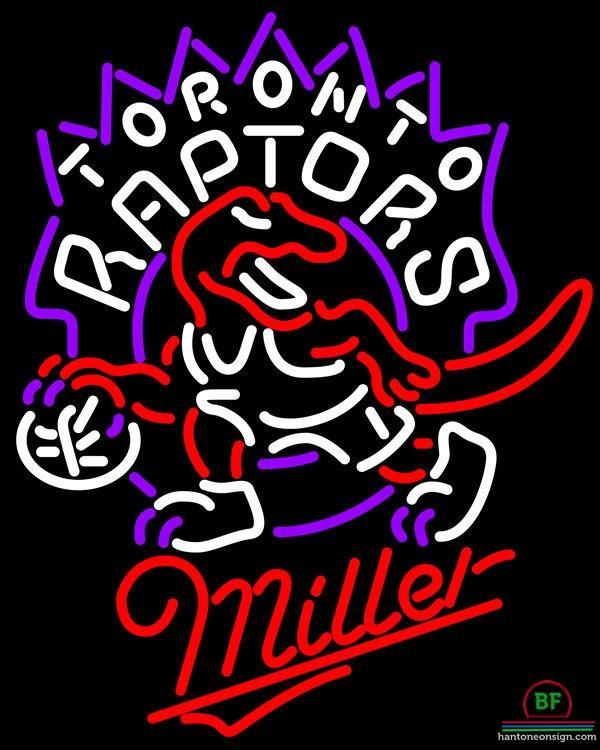 Custom Miller Toronto Raptors Neon Sign NBA Teams Neon Light