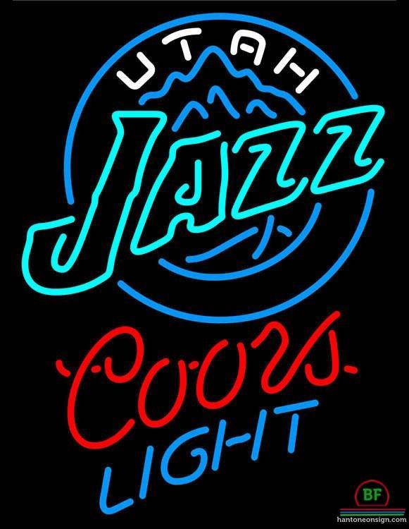 Custom Coors Light Utah Jazz Neon Sign NBA Teams Neon Light