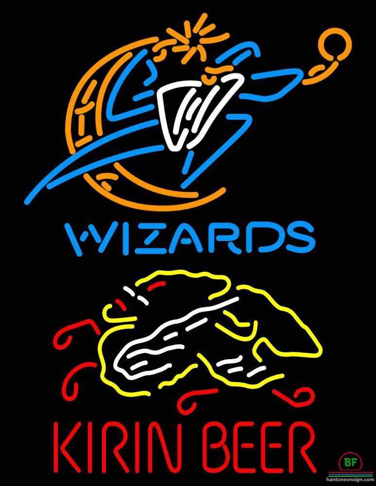 Custom Kirin Beer Washington Wizards Neon Sign NBA Teams Neon Light