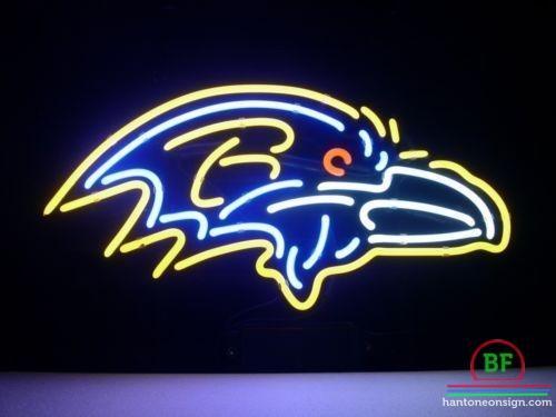 Custom Baltimore Ravens Neon Sign NFL Teams Neon Light