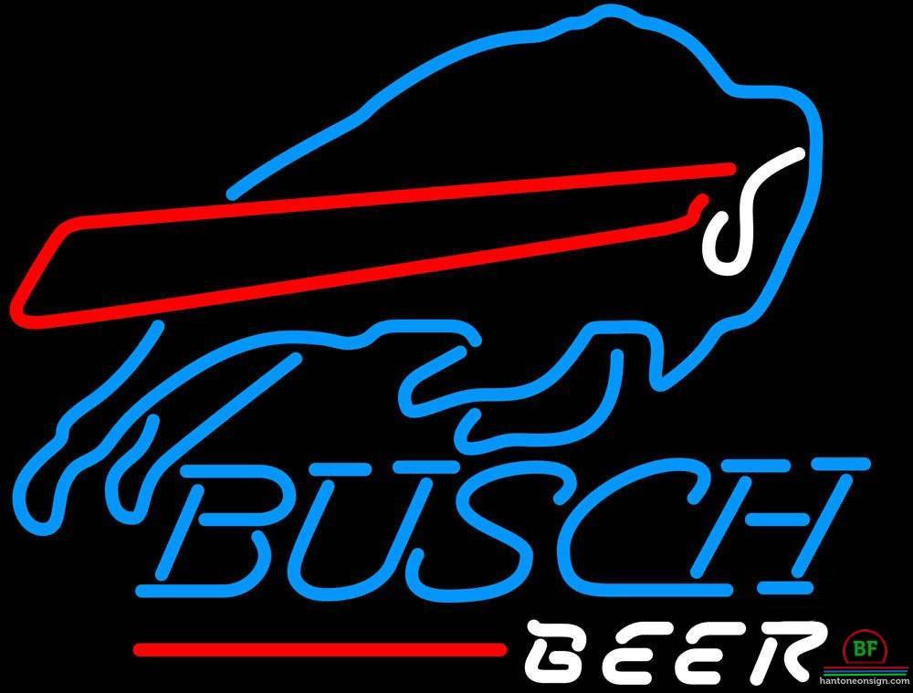 Custom Busch Beer Buffalo Bills Neon Sign NFL Teams Neon Light