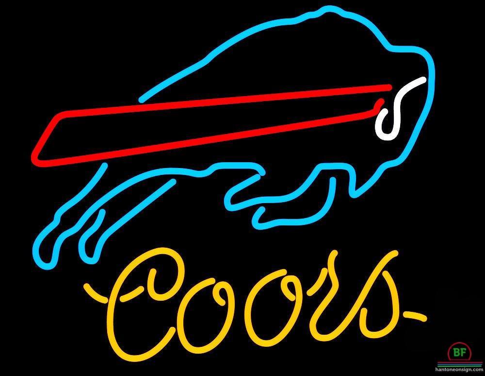 Custom Coors Light Buffalo Bills Neon Sign NFL Teams Neon Light