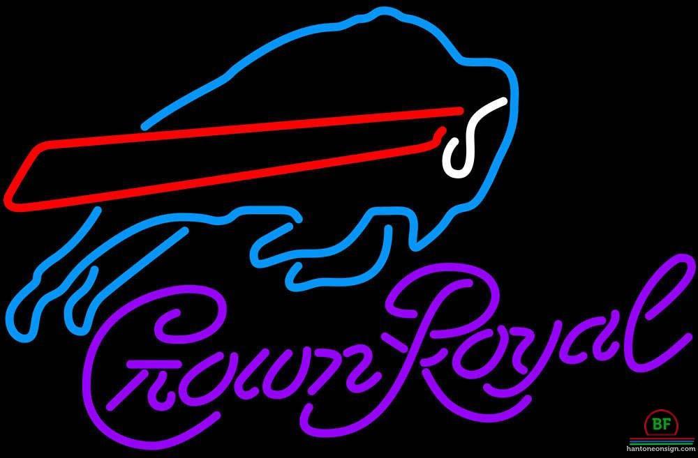 Custom Crown Royal Buffalo Bills Neon Sign NFL Teams Neon Light