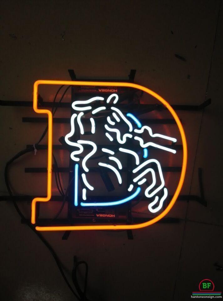 Custom Denver Broncos Neon Sign NFL Teams Neon Light