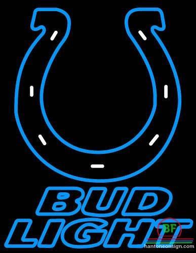 Custom Bud Light Indianapolis Colts Neon Sign NFL Teams Neon Light