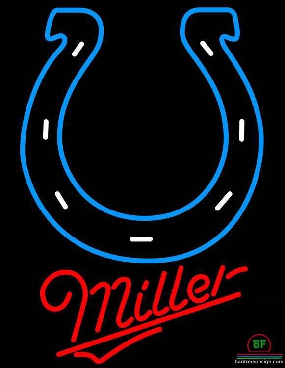 Custom Miller Indianapolis Colts Neon Sign NFL Teams Neon Light