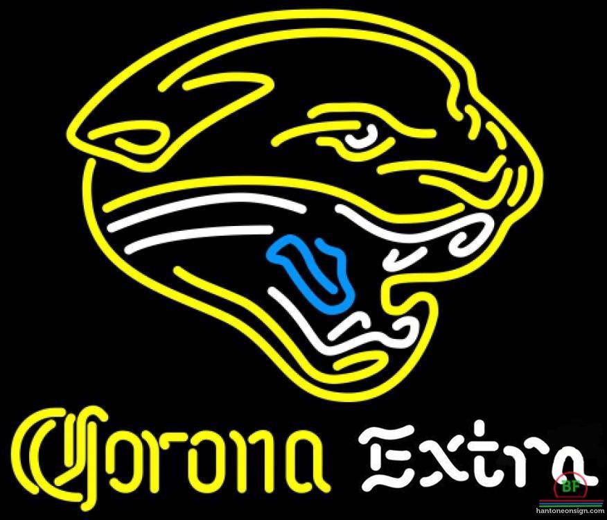 Custom Corona Extra Jacksonville Jaguars Neon Sign NFL Teams Neon Light