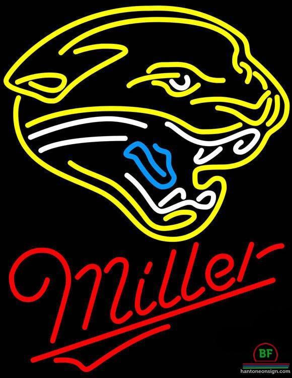 Custom Miller Jacksonville Jaguars Neon Sign NFL Teams Neon Light