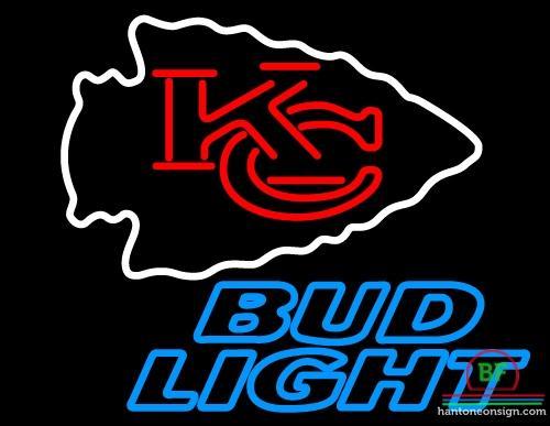 Custom Bud Light Kansas City Chiefs Neon Sign NFL Teams Neon Light