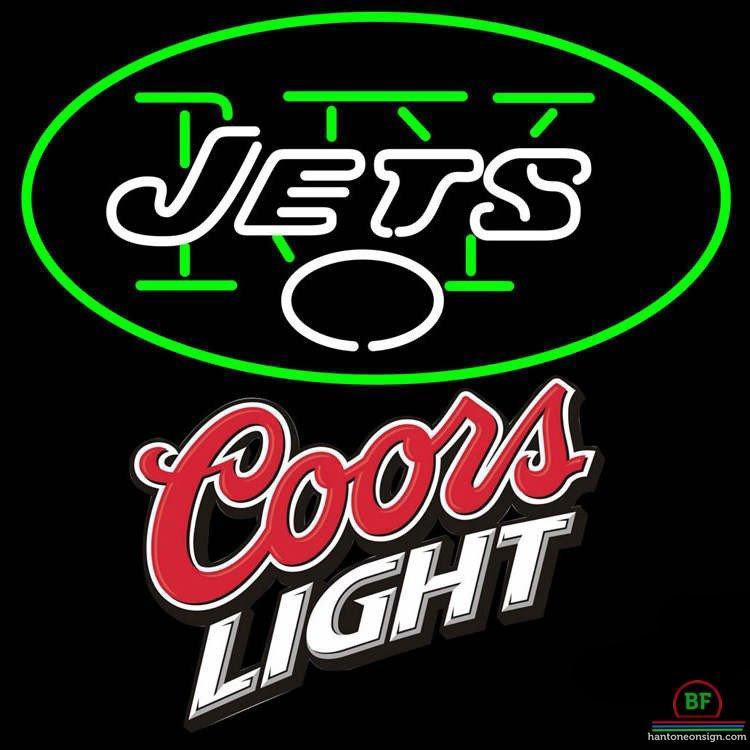 Custom Coors Light New York Jets Neon Sign NFL Teams Neon Light