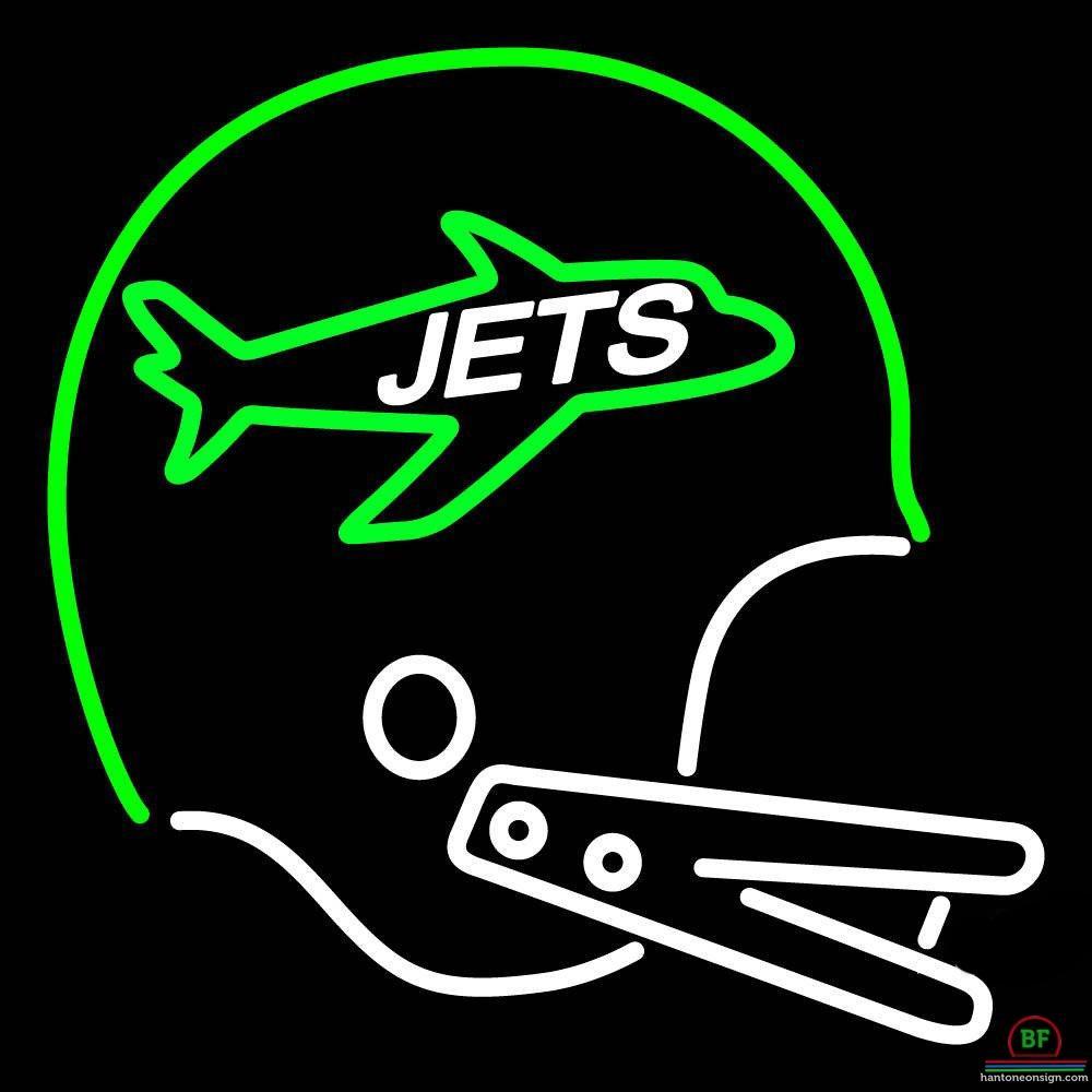 Custom New York Jets Helmet Neon Sign NFL Teams Neon Light