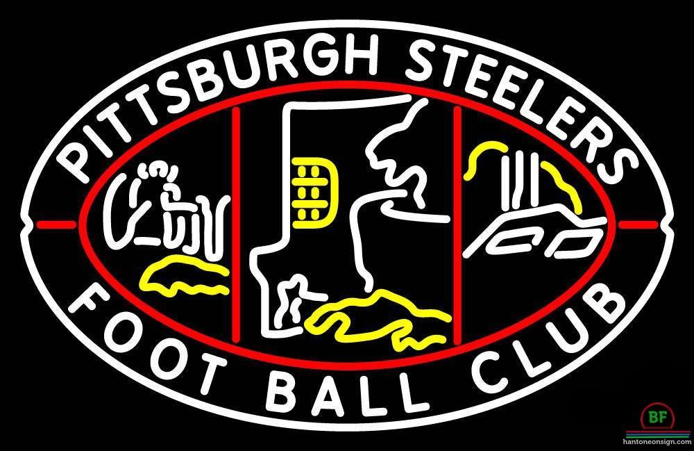 Custom Pittsburgh Steelers Neon Sign NFL Teams Neon Light