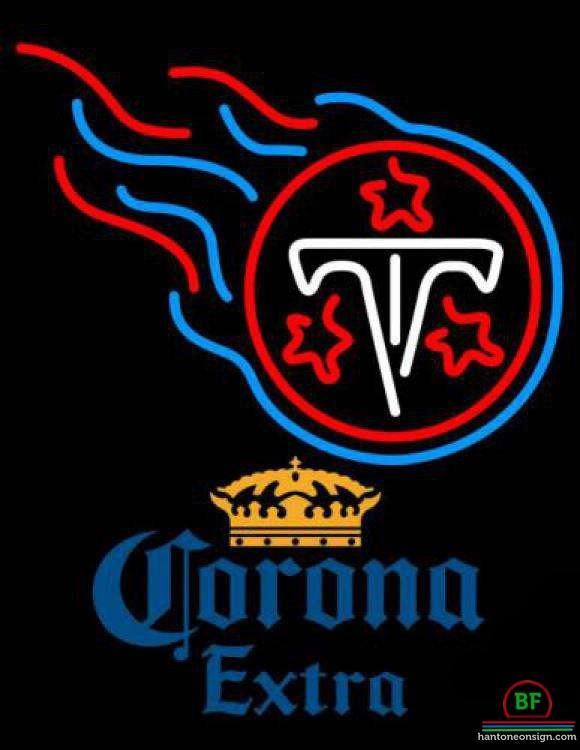 Custom Corona Extra Tennessee Titans Neon Sign NFL Teams Neon Light