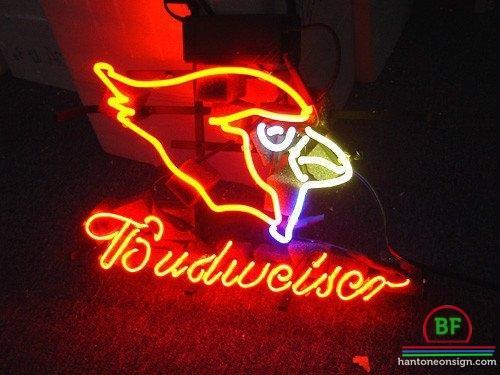 Custom Budweiser Arizona Cardinals Neon Sign NFL Teams Neon Light