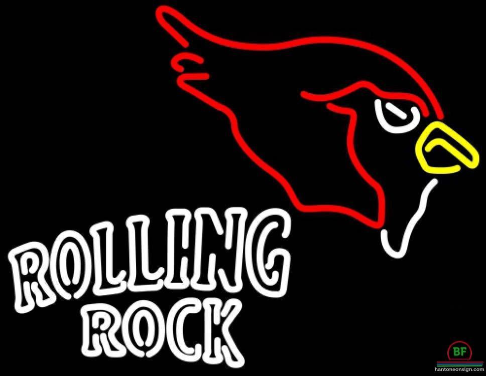 Custom Rolling Rock Arizona Cardinals Neon Sign NFL Teams Neon Light