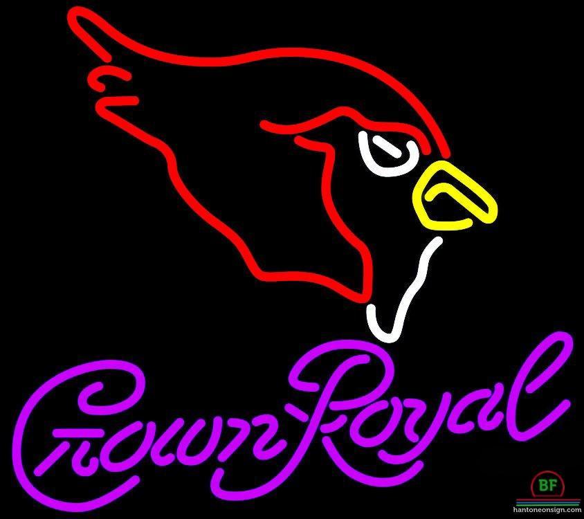 Custom Crown Royal Arizona Cardinals Neon Sign NFL Teams Neon Light