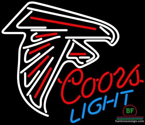 Custom Coors Light Atlanta Falcons Neon Sign NFL Teams Neon Light