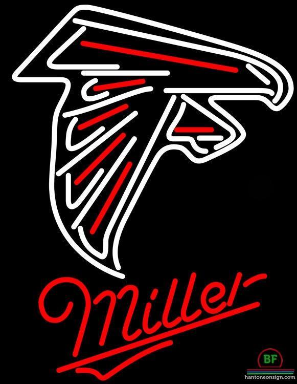 Custom Miller Atlanta Falcons Neon Sign NFL Teams Neon Light