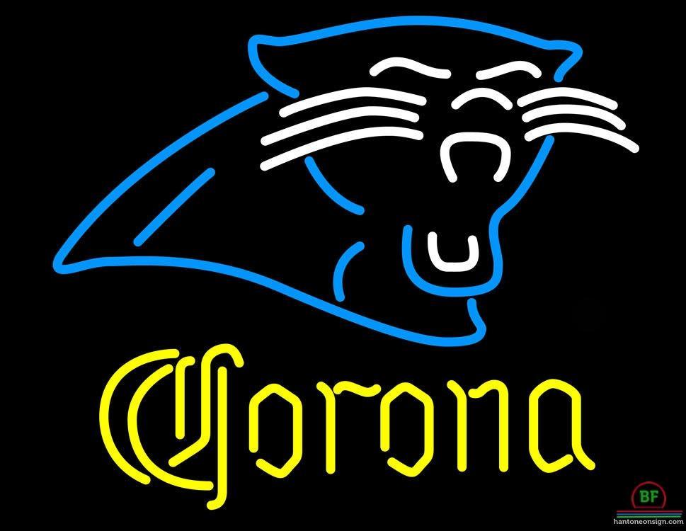Custom Corona Carolina Panthers Neon Sign NFL Teams Neon Light