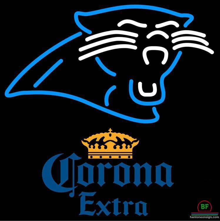Custom Corona Extra Carolina Panthers Neon Sign NFL Teams Neon Light
