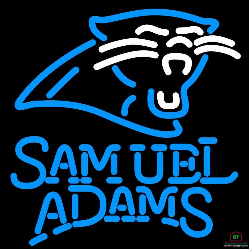 Custom Samuel Adams Carolina Panthers Neon Sign NFL Teams Neon Light