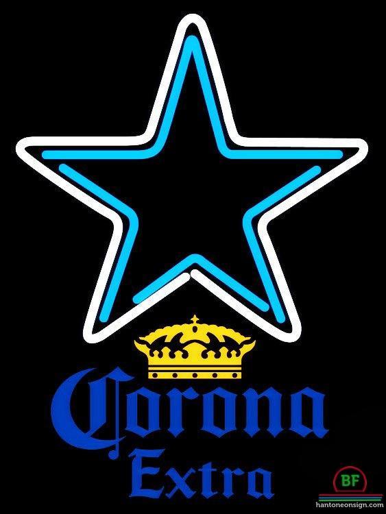 Custom Corona Extra Dallas Cowboys Neon Sign NFL Teams Neon Light