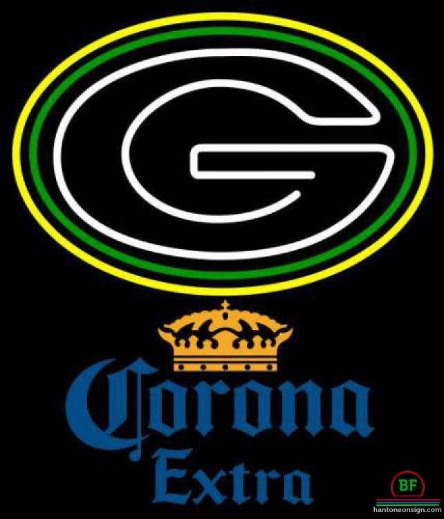 Custom Corona Extra Green Bay Packers Neon Sign NFL Teams Neon Light