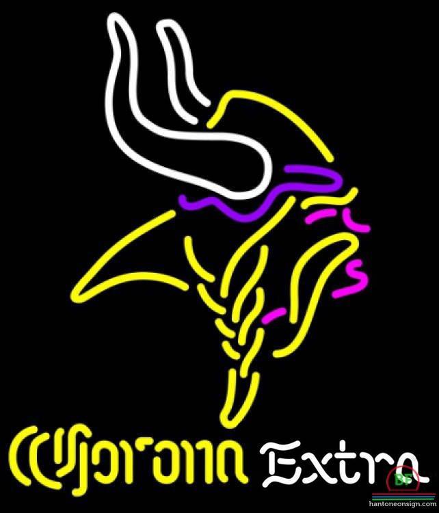 Custom Corona Extra Minnesota Vikings Neon Sign NFL Teams Neon Light